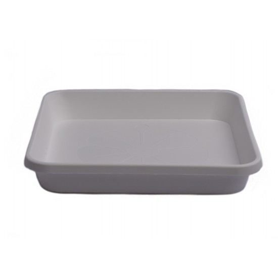 Plant Pot Saucers Square White